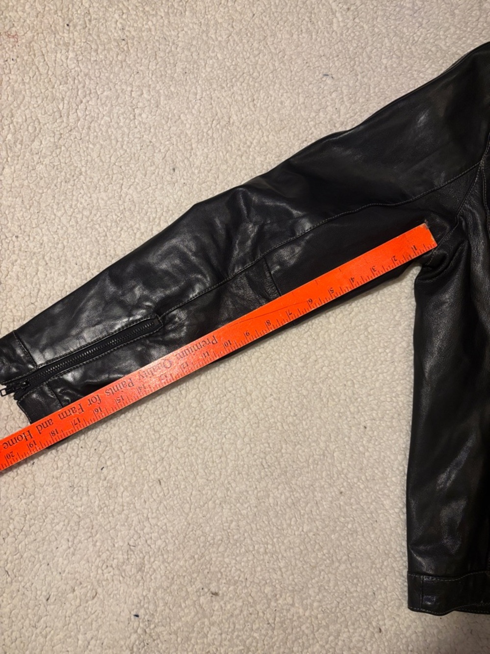 Black Rivet Black Moto-Style Men’s Large Jacket - Picture 6 of 10